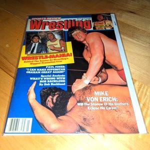 Hulk Hogan Sports Review Wrestling Magazine July 1985 WWE Muhammad Ali Backlund